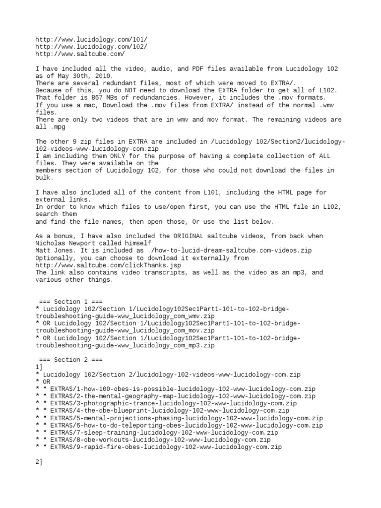 READ ME - Instructions - 2 | PDF | Computer File | Computer File Formats
