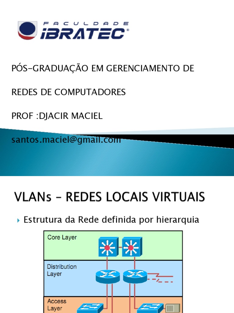 Conceito de Vlan | PDF | Comutador de rede | Rede de computadores