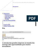 A Entrada Das Grandes Empresas No Mundo Das Startups Abre Oportunidades Para Muitos Investidores - Blog Do Empreendedor - Estadao.com.Br