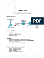 Redes de Distribuição de Água - Anotações de Aula