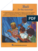 BACH DUETS - Soprano Recorder PDF