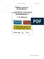 Que Es Calculo Diferencial - V. G. Boltianski - Lecciones Populares de Mate - Caida Libre