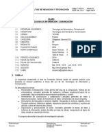 2019 - I - CICLO TIC - Tecnología de Información y Comunicacion