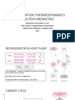 01-Refrigeration Thermodynamics and Psychrometric