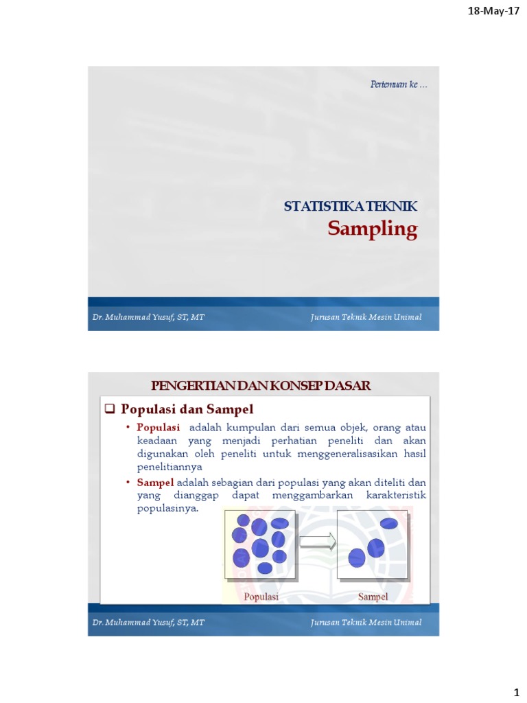 07 Sampling PDF | PDF