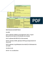 Protocolos de Receptoras