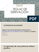 Reglas de Derivación