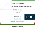 Module Code: FMT505 Module Title:Accounting Systems and Taxation