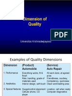 Dimension of Quality - 01