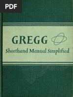 Gregg Shorthand Alphabet