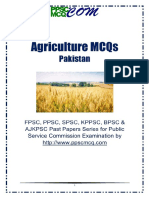 Agriculture Pakistan Mcqs PDF