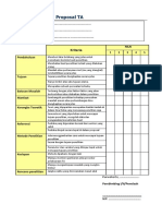 Form Penilaian Proposal TA