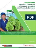 Situación Comercial Del Banano Orgánico en El Mercado Europeo