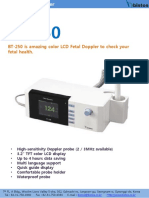 Fetal Doppler: BT-250 Is Amazing Color LCD Fetal Doppler To Check Your Fetal Health