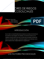 Factores de Riegos Psicosolciales