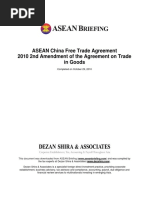 AIFTA Certificate of Origin Procedures | PDF | International Trade | Trade