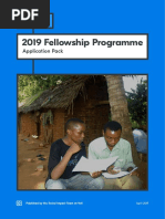 Yoti 2019 Fellowship Programme Application Pack