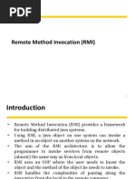 Remote Method Invocation (RMI)