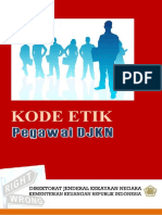2.a. Buku Kode Etik Pegawai DJKN