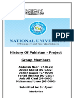 History of Pakistan - Project Group Members