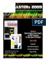 Hands-On Signal Integrity, Power Integrity, and EMC Workshop For High-Speed PCB Design PDF