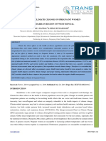 Effect of Climate Change On Pregnant Women in Sundarban Region of West Bengal