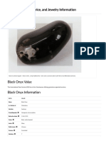Black Onyx Value, Price, And Jewelry Information - International Gem Society