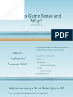 What Is Game Sense and Why?: Mrs Nguyen, 2N