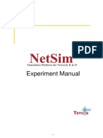 NetSim Experiment Manual PDF