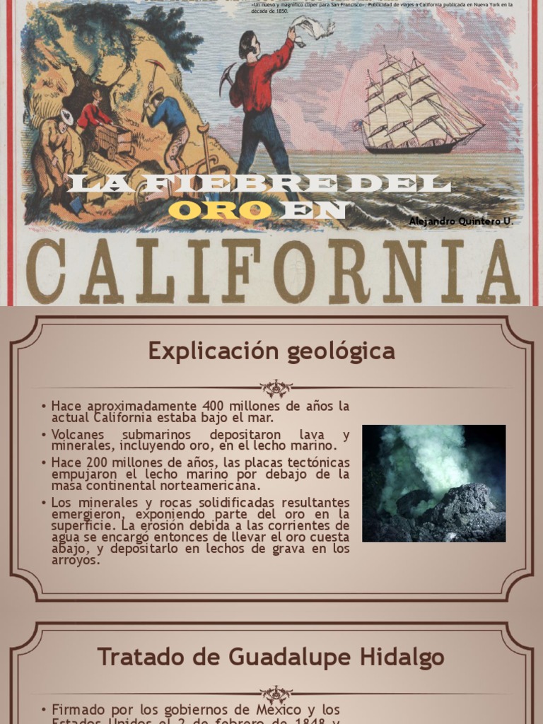 Fichas De Trabajo Sobre La Fiebre Del Oro La Fabriquilla Del Oro