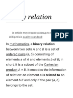 Binary Relation Math Guide