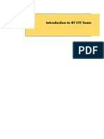 Introduction To BT CTT Team and Process On