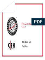 CEH v5 Module 07 Sniffers PDF