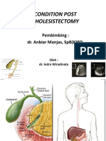 Condition Post Cholesistectomy