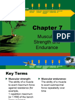 Muscular Strength and Endurance: Outline