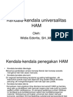 Kendala-Kendala Universalitas HAM