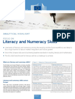 Literacy and Numeracy Skills: Analytical Highlight