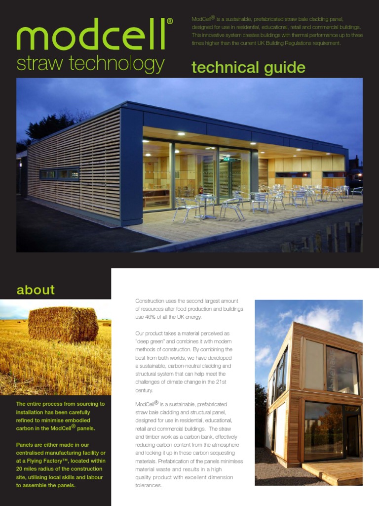 Modcell Technical Guide 2013 | PDF | Framing (Construction) | Wall