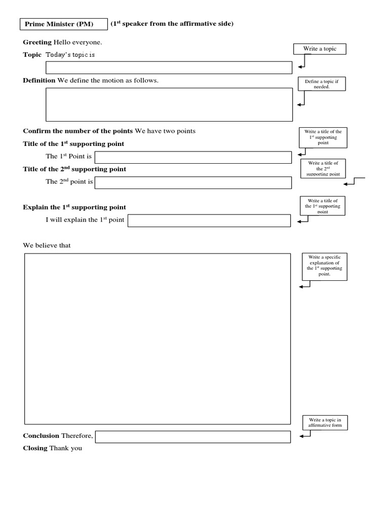 Debate Structure and Argumentation Guide | PDF | Epistemology