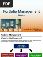 Portfolio Management