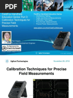 Fieldfox Handheld Education Series Part 3: Calibration Techniques For Precise Field Measurements