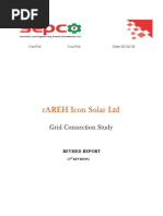 rAREH Icon Solar LTD: Grid Connection Study