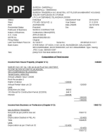 Computation of Total Income Income From House Property (Chapter IV C) - 149209