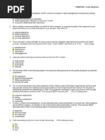 Study Unit 1:: MNM3703 - Exam Questions