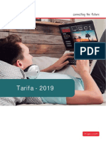 Tarifa Triax 2019