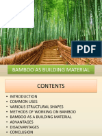 Bamboo As Building Material
