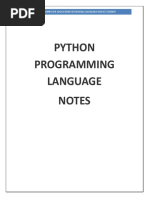 Python Programming Language Notes: Starnet Computer Education Fatehgunj, Vadodara Mo:9727203697