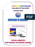 PhysicalChemistry IIa