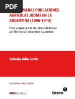 Levin Las Primeras Poblaciones Agrícolas Judías PDF