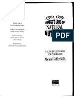 [Abram Hoffer] Hoffer Laws of Natural Nutrition